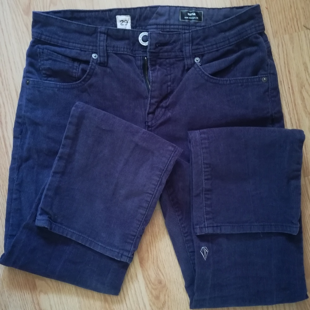 Volcom | Slim Straight Fit Corduroy Jeans